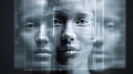 Digital persona representation of virtual identity with neural network overlay