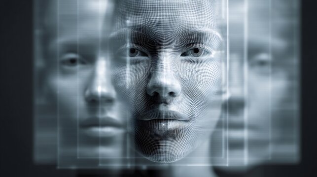 Digital persona representation of virtual identity with neural network overlay