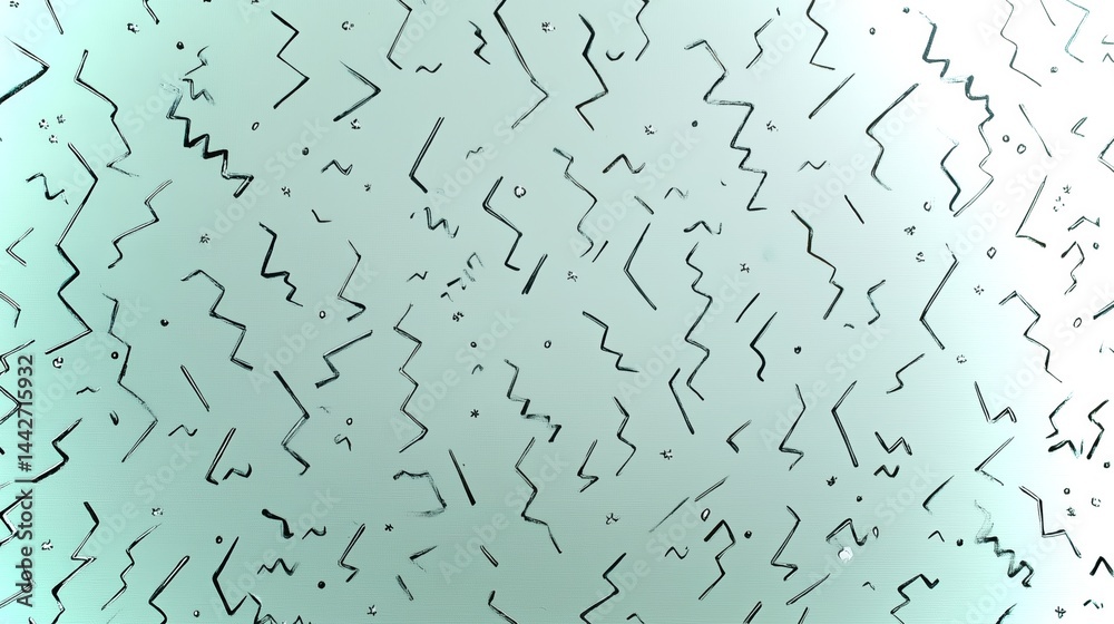 Poster abstract pale green surface with minimalistic patterns creating an eco-friendly backdrop