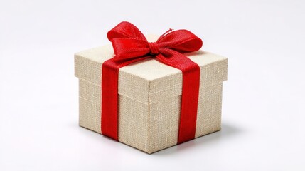Obraz premium Elegant Gift Box with Ribbon