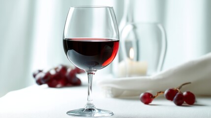 Elegant Red Wine Glass