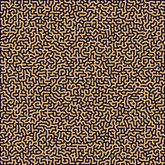 ABSTRACT ORANGE COLORFUL LINES TURING PATTERN ROUGH DESIGN REACTION DIFFUSION DARK BACKGROUND VECTOR GOOD FOR WALLPAPER, COVER,POSTER 