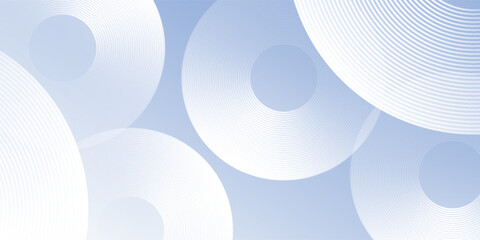 Modern blue gradient modern background with circle elements. Digital technology abstract modern simple art