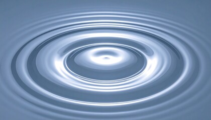 Ripple effect in water surface calm environment abstract concept close-up view nature's tranquility
