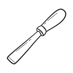 Carpenter Tools Hand Drawn