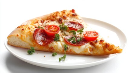 Tasty Slice of Pepperoni Pizza