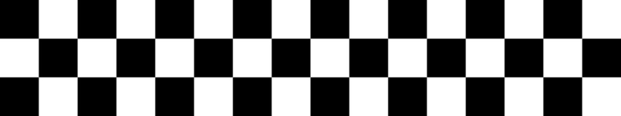 black and white checker board
