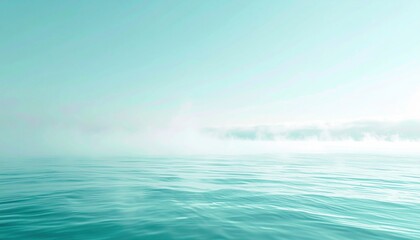 Naklejka premium Calm ocean waves serene seaside nature photography tranquil waters aerial perspective peaceful atmosphere
