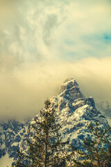 Spectacular Mountain Landscape of Kranjska Gora, Slovenia – Snow-Capped Peaks, Colorful Autumn Forests, and Tranquil Atmosphere