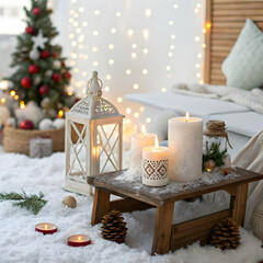 Cozy Christmas Bedroom Decor