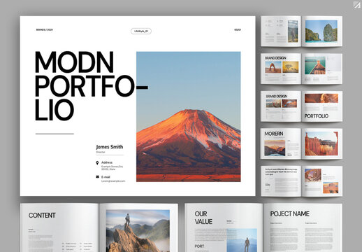 Modern Portfolio Layout
