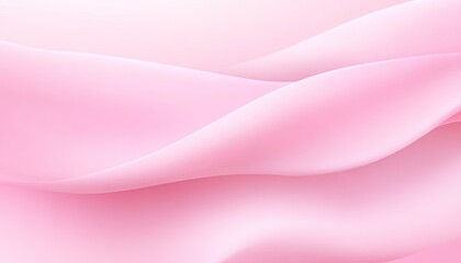 Gentle Pink Wave Abstract Soft Gradient Background Smooth Wavy Shapes