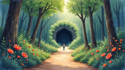Whispering Woods: Journey to Inner Wisdom