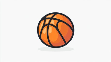 Fototapeta premium Orange basketball