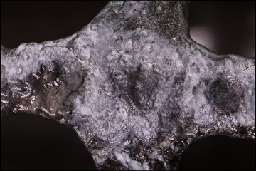 Old Metal Fragment from an Antique Mechanical Object
