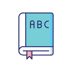 English Book Vector icon