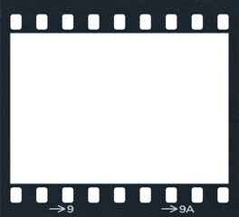 Film border photo frame vintage design