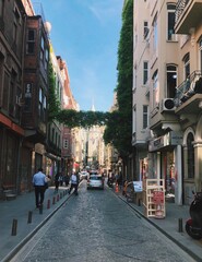 Obraz premium street in the old town