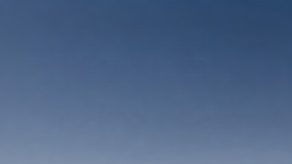 Obraz premium Clear Blue Sky Background: Plain and serene bright blue sky with a subtle gradient, perfect for copy space, representing calm, vastness, and open air.