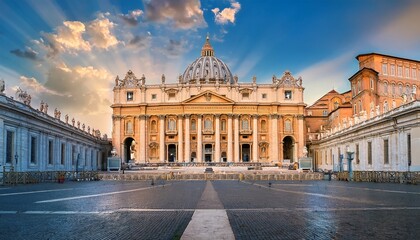 Obraz premium st peter s cathedral in rome