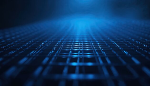 blue binary code