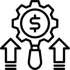 Cost Benefit Analysis icon