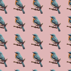 Obraz premium beautiful textile pattern with unique colors