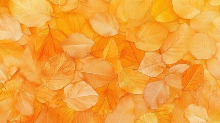 A warm autumn leaf texture fills the background with subtle patterns and enough space for creative text or images.