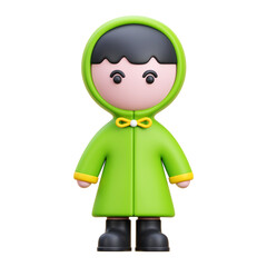 Doll 3d Icon Illustration