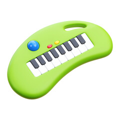 Piano 3d Icon Illustration