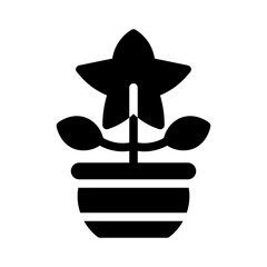 potted glyph icon