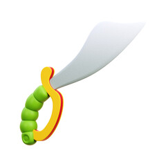 Sword 3d Icon Illustration