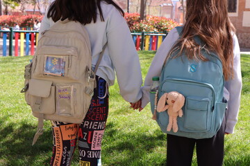 True friends are always there, girlfriends