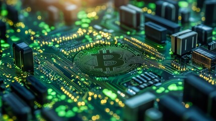 Gold Bitcoin Cryptocurrency