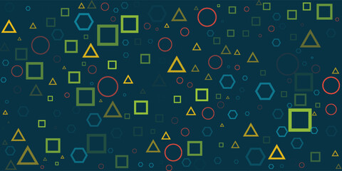 Video games outline pattern. Vector game concept seamless background. Play station game pad. Abstract background controller seamless pattern on dark background.EPS10 © Iflah