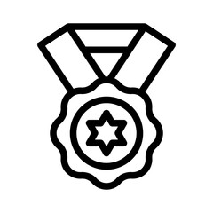 medal line icon