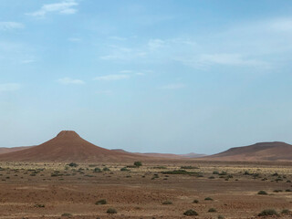 landscape in Namibia