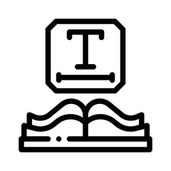 paragraph line icon