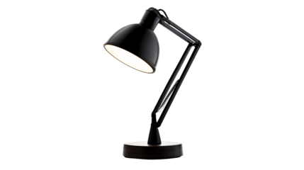 Modern Rechargeable Desk Lamp on White Background for Interior Designers and Office Supplies