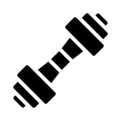 barbell glyph icon