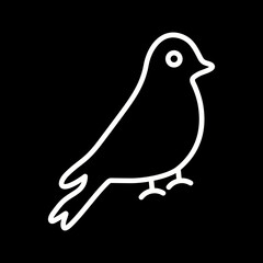 Sparrow Vector Icon