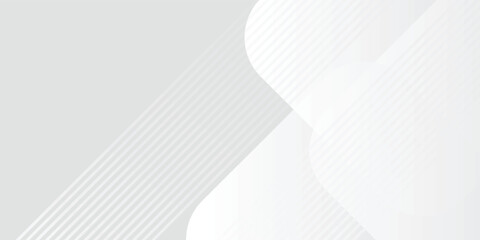 background design with diagonal line pattern in grey colour. Vector white horizontal template for business banner, formal invitation backdrop, luxury. vector illustration