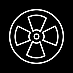 War Zone Vector Icon