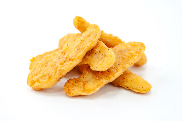 Crispy Golden Chicken Strips with Seasonings