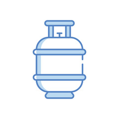 Gas Cylinder Vector icon