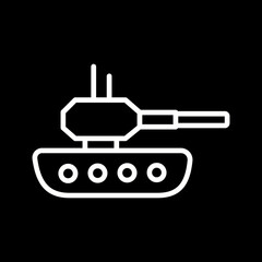 Tank Vector Icon