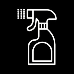 Spray Bottle Vector Icon