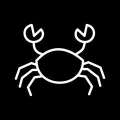 Crab Vector Icon