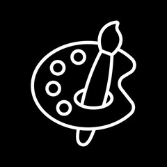 Oil Paint Vector Icon