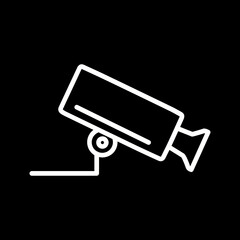 Security Camera Vector Icon